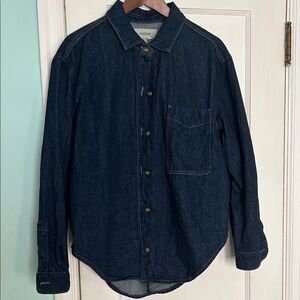 Hudson Jeans Dark Blue Denim Shirt